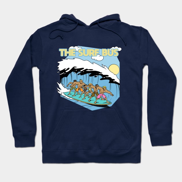 The Surf Bus Hoodie by TomiAx